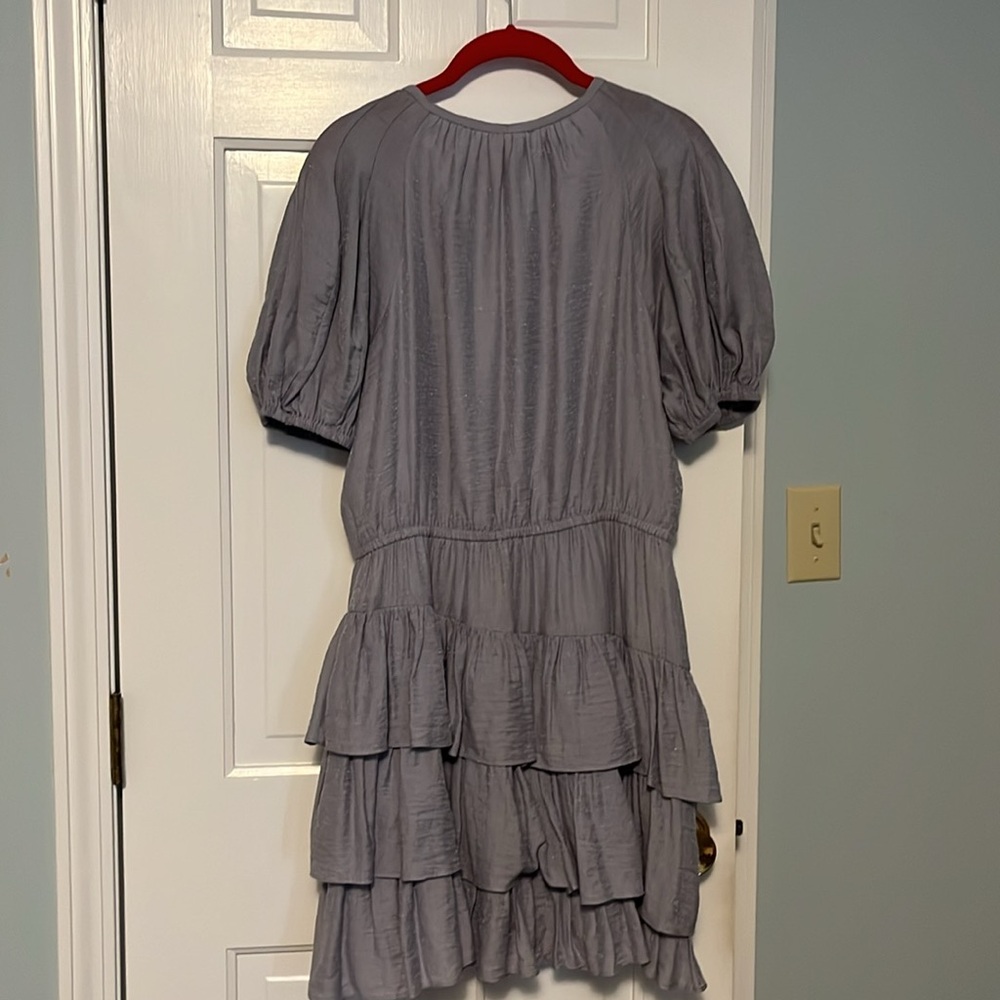 Current air Ruffled mini Dress . Size M - Picture 2 of 3
